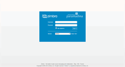 Desktop Screenshot of mail.paramadina.ac.id