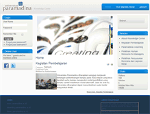 Tablet Screenshot of knowledge.paramadina.ac.id